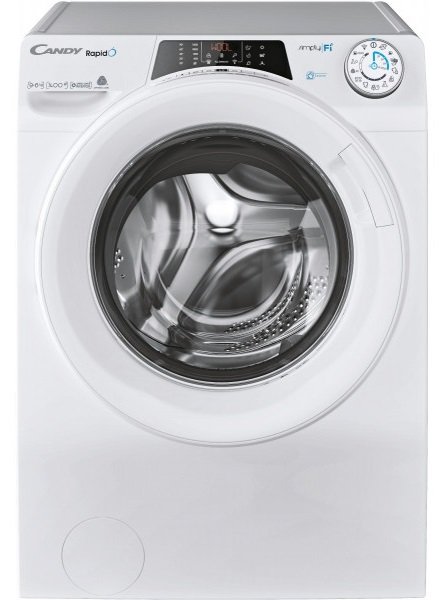 Mașină de spălat rufe cu uscător Candy ROW41494DWMCT-S, 14 + 9 kg, 1400 RPM, Clasa A / A, Wi-Fi